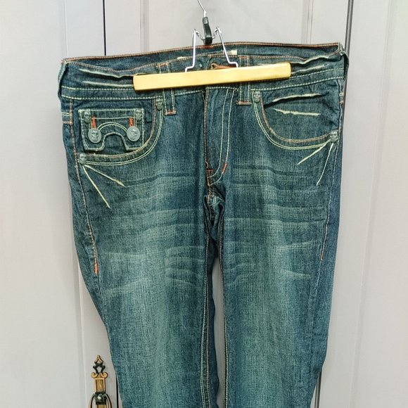 Laguna Beach Skull Jeans - Picture 1 of 13